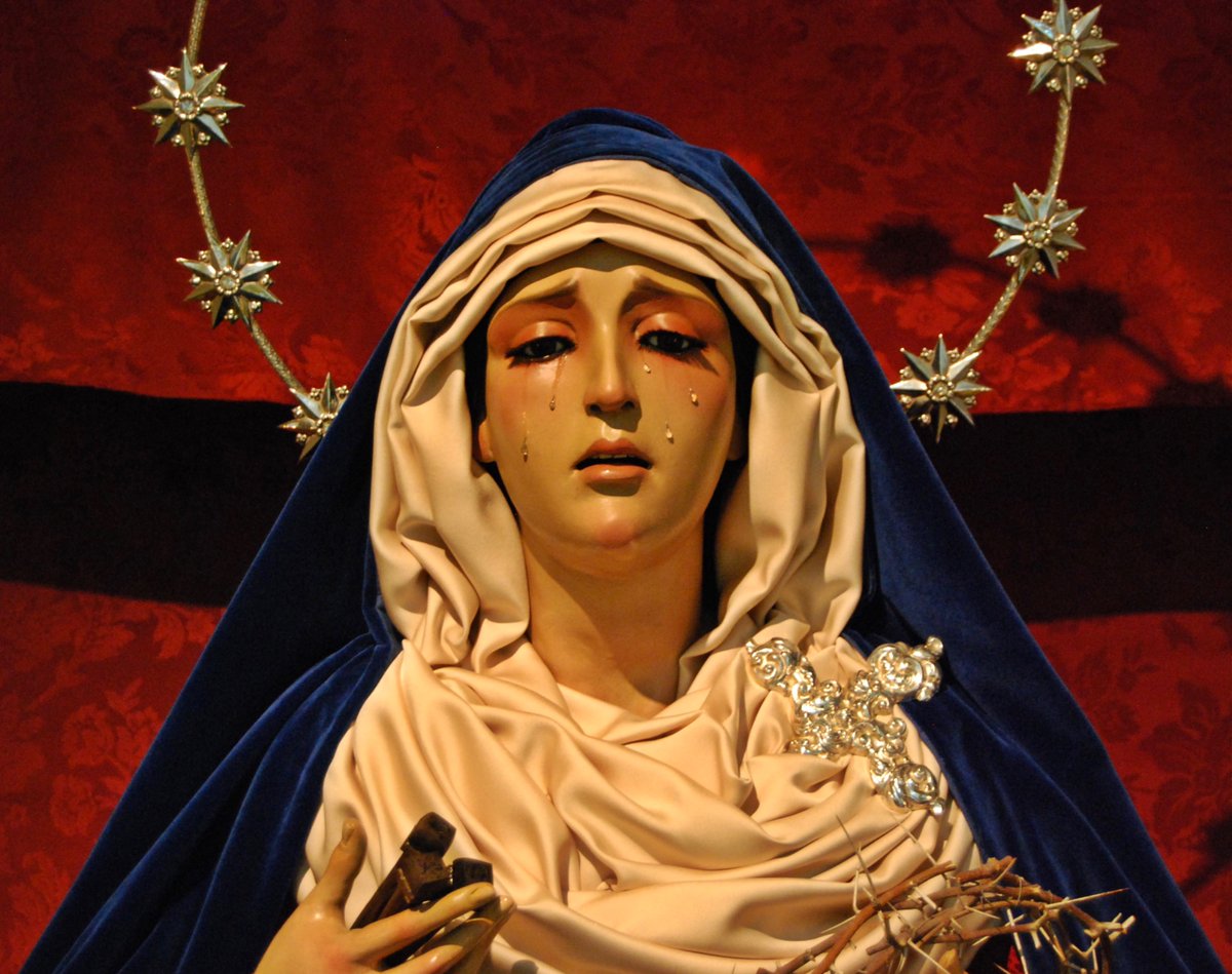 María… 

Consuelo, refugio y guía hacia Cristo. 🙏

#AmaryServir