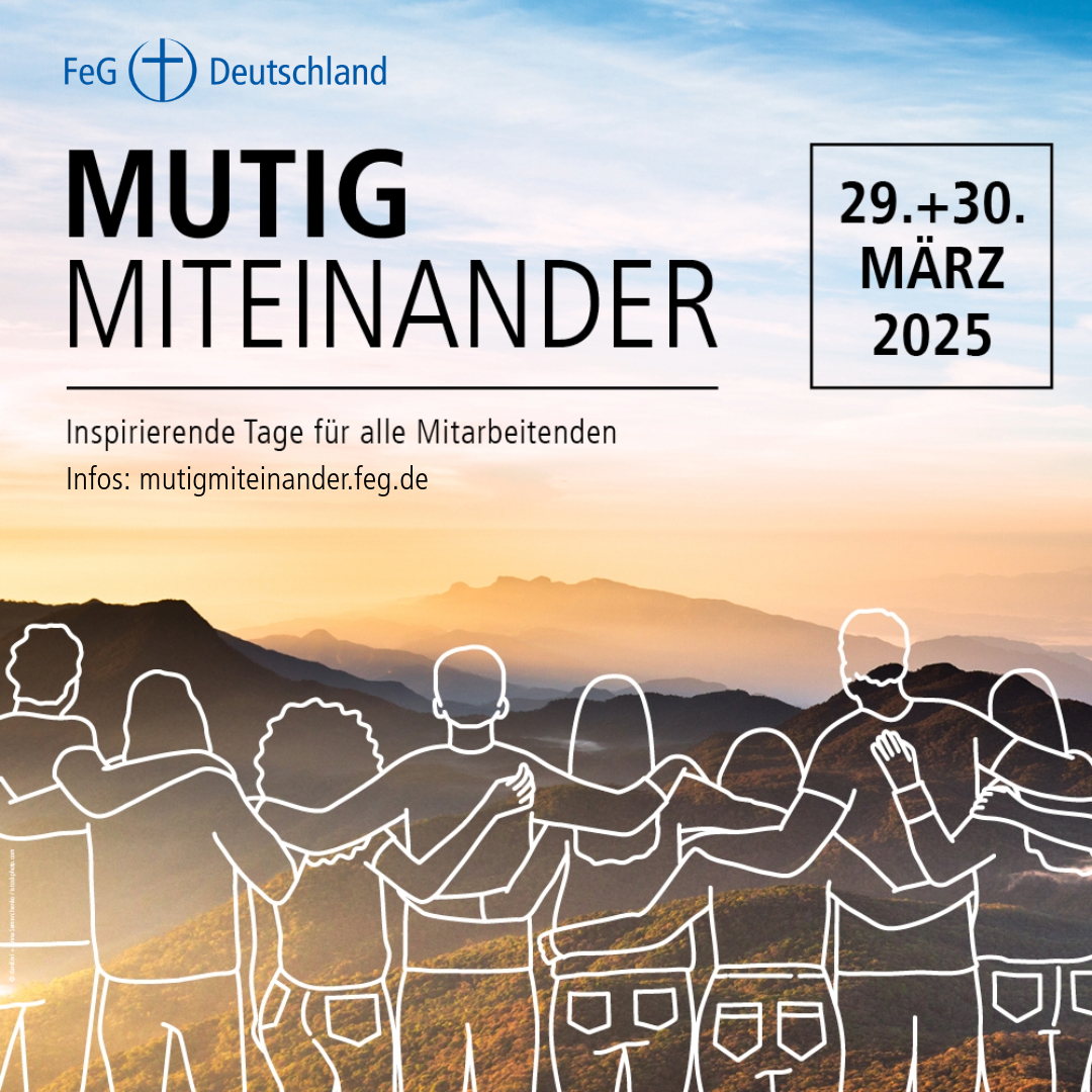 #MUTIGMITEINANDER | Gleich um 9.30 Uhr geht es los mit Ermutigung und Inspiration für Mitarbeiterinnen und Mitarbeiter in der Gemeinde. Jetzt dabei sein live.feg.de
Workshop-Anmeldung für Kurzfristige: mutigmiteinander.feg.de
#FeG #FeGDeutschland