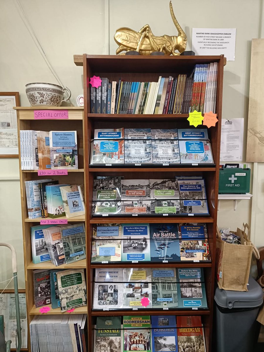 The Museum is open today between 10.30-2.30 entry is FREE. Find us in The Forum Shopping Centre opposite Savers. Our books make great gifts if you are looking for a Mother's day present.