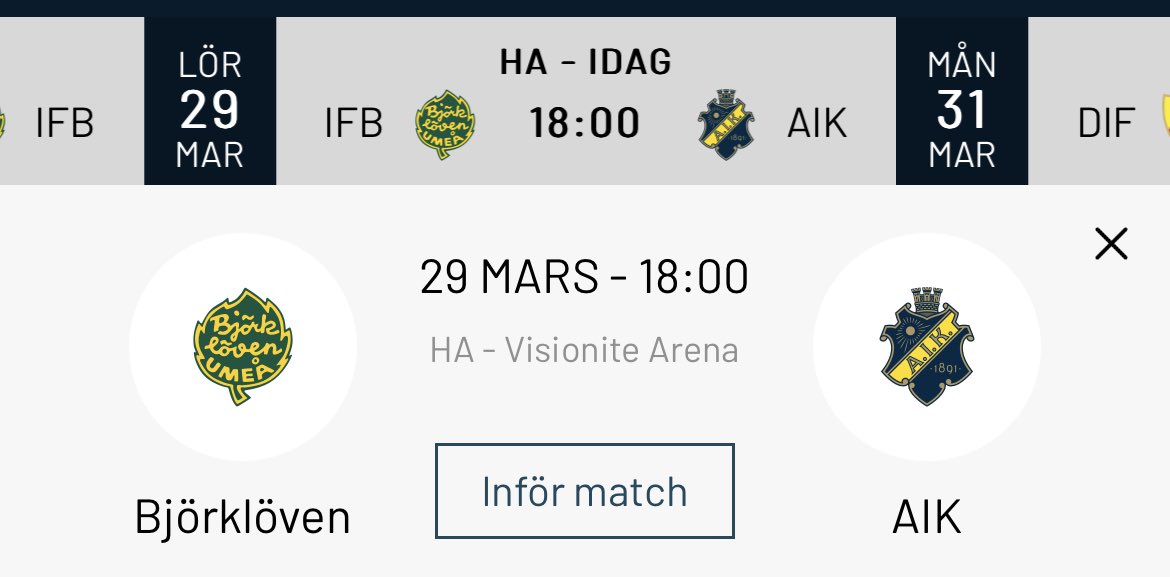 Anders Myrvold (@amyrvold95) on Twitter photo Jeg ønsker å se game 7 ikveld kl.18.00
Fra Oslo , MEN hvor ?
Alle forslag tas i mot med glede! 😃
<a href="/hockeyallsvensk/">HockeyAllsvenskan</a> Jeg ønsker å se game 7 ikveld kl.18.00
Fra Oslo , MEN hvor ?
Alle forslag tas i mot med glede! 😃
<a href="/hockeyallsvensk/">HockeyAllsvenskan</a>