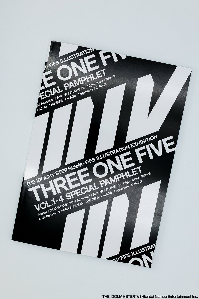 ◢◤VOL.5グッズ紹介◢◤ VOL.1-4 スペシャルパンフレット 全アイドル