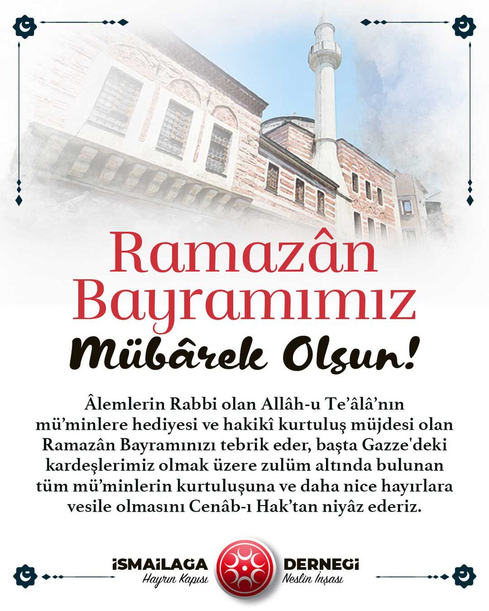 Ramazân Bayramımız Mübârek Olsun!