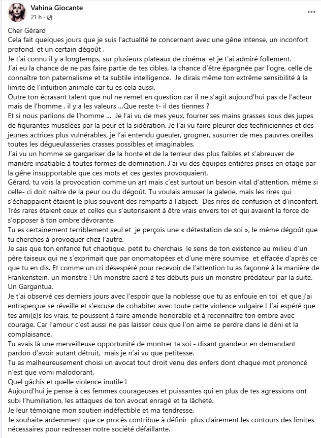 Paapissson's tweet photo. #Depardieu
#Assous 
#Ardant https://t.co/fbY16yJclU