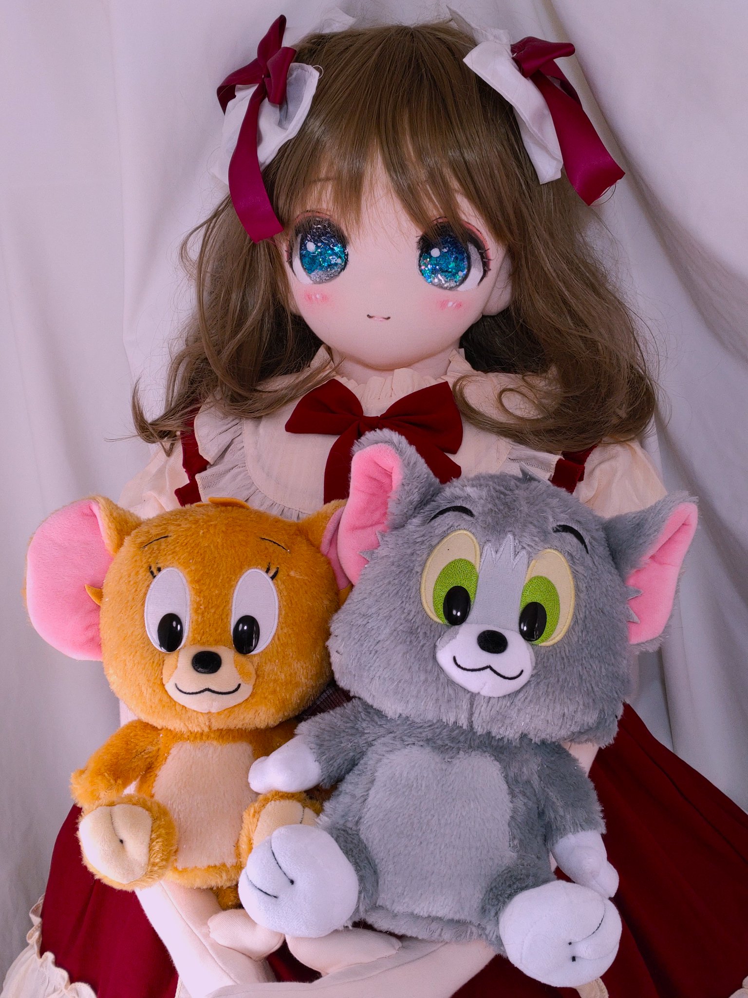 ちま様❤️オーダー♡ネズミちゃん♡アートドール♡ぬいぐるみ♡ ネズミちゃん モールアート モール 人形 ドール - メルカリ