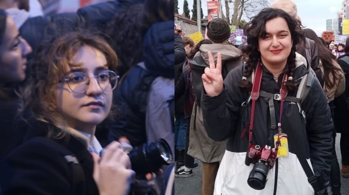 28 Mart sabahı yapılan ev baskınlarında gözaltına alınan ETHA muhabiri Elif Bayburt ve Evrensel gazetesi muhabiri Nisa Sude Demirel emniyetteki işlemlerin tamamlanmasının ardından Çağlayan adliyesine sevk edildi.