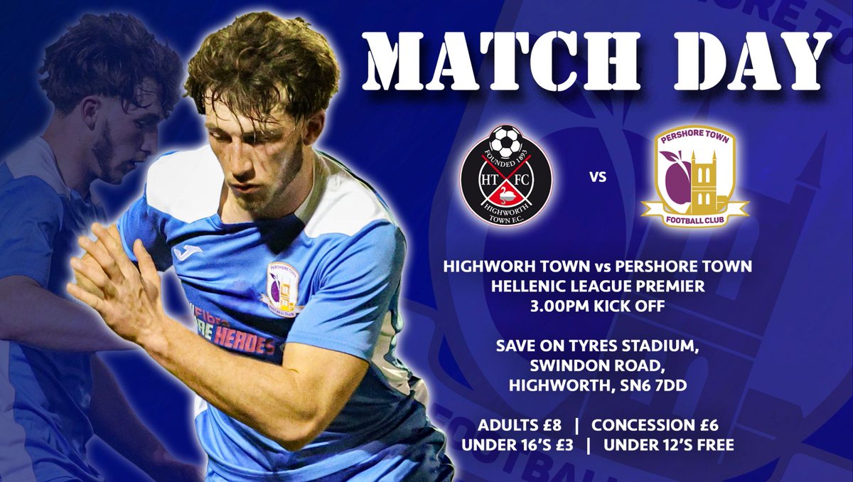 MATCH DAY | It's the penultimate <a href="/HellenicLeague/">Hellenic League</a> fixture of the 2024/25 Season, <a href="/DannyJanes1/">Danny Janes</a>' side travel to Wiltshire this afternoon to take on an impressive <a href="/HighworthTownFC/">Highworth Town FC</a> side. Huge thanks in advance to those travelling down, more so after joining us in Shropshire on Tuesday