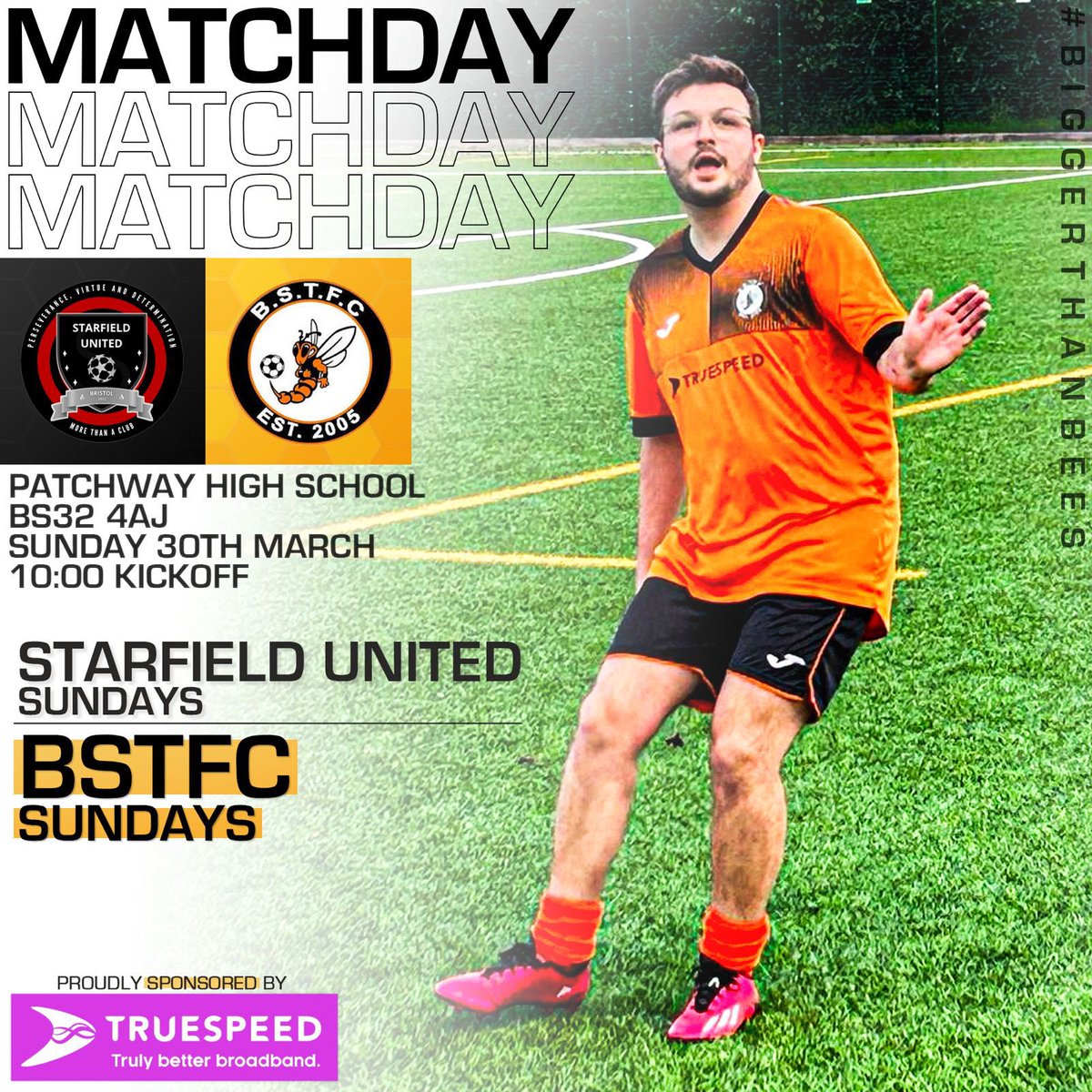 BSTFC (@bstfc) on Twitter photo TOMORROW
The big one, as the fun squad take on <a href="/StarfieldUnited/">Starfield United FC</a> knowing a win secures the league title π
Slightly earlier kick off of 10am, EVERYONE get down and support the lads for whatβs sure to be a nervy one #COYH #BiggerThanBees ππ§‘π€ TOMORROW
The big one, as the fun squad take on <a href="/StarfieldUnited/">Starfield United FC</a> knowing a win secures the league title π
Slightly earlier kick off of 10am, EVERYONE get down and support the lads for whatβs sure to be a nervy one #COYH #BiggerThanBees ππ§‘π€