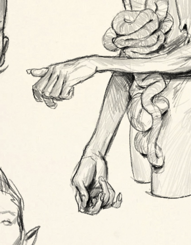 For the brave: show me how you draw hands from imagination! 
