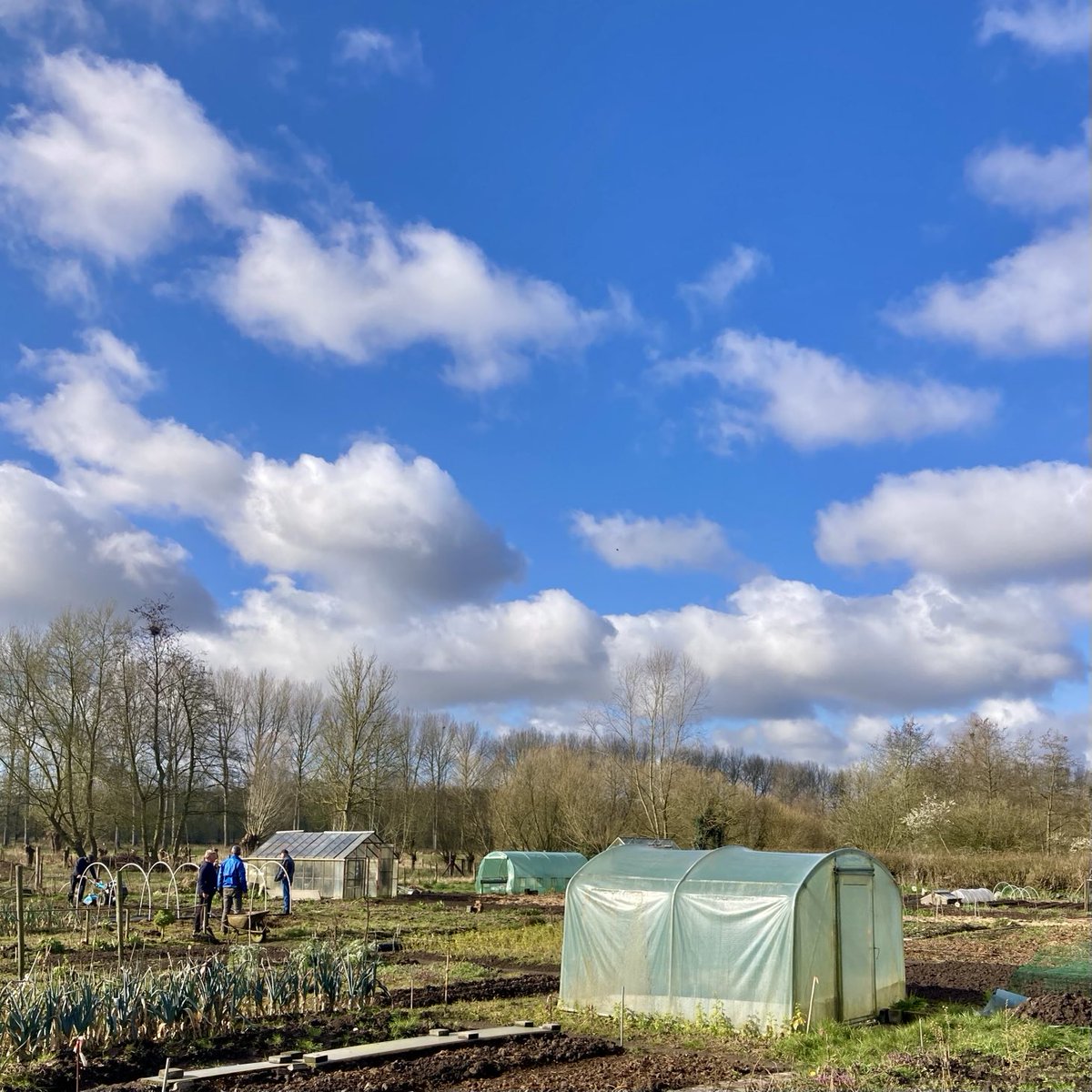 lucasvda's tweet photo. Bedrijvigheid in onze #samentuin aan de Gemene Weiden, Assebroek 9:10 #vrtweer @BuienradarBE @Weerbord @NoodweerBenelux @meteobenl https://t.co/iTVM3HPUgW