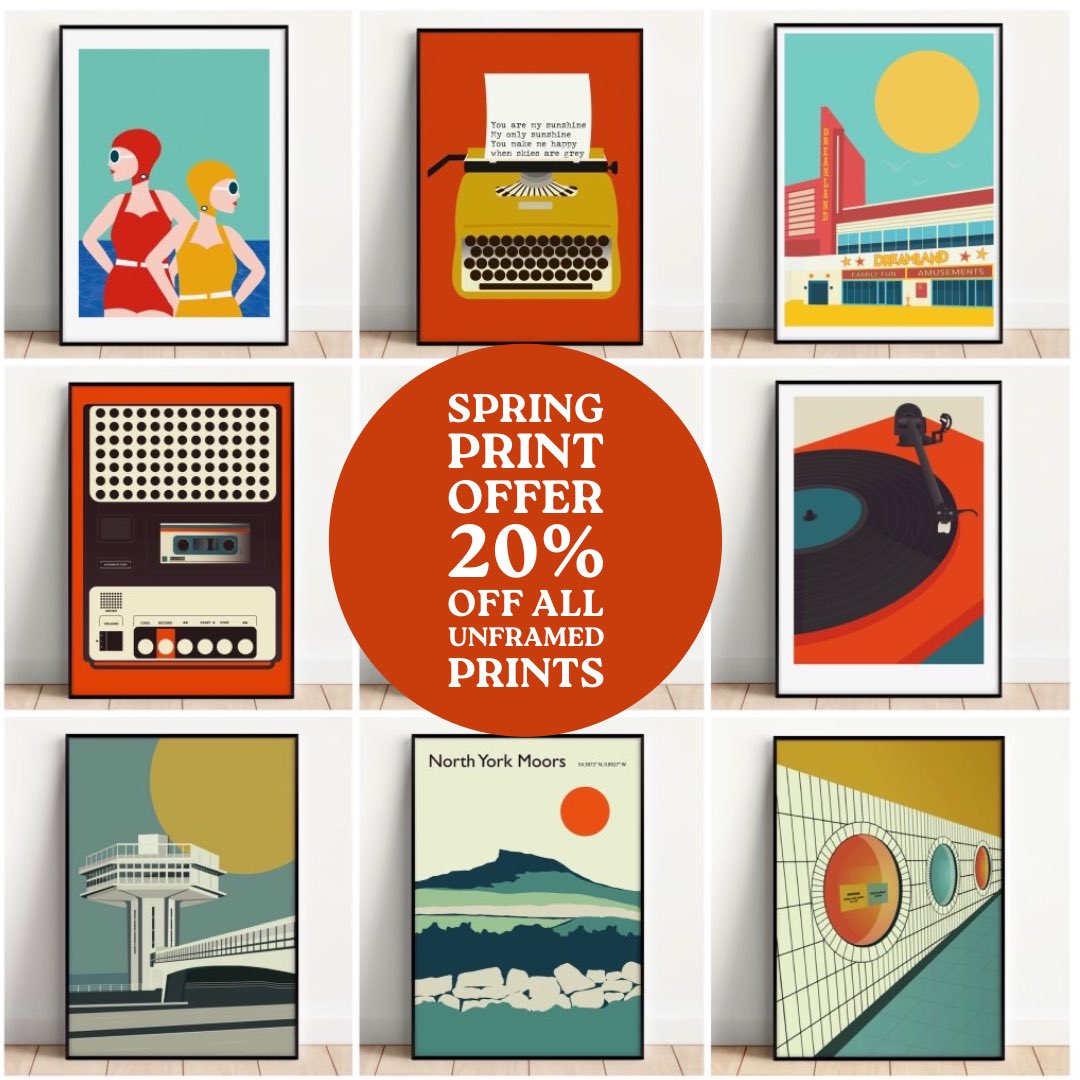 Get your lovely prints here!
There’s 20% off all individual prints until Monday. 
Use code SPRING20 at the checkout
gailmyerscough.co.uk/prints