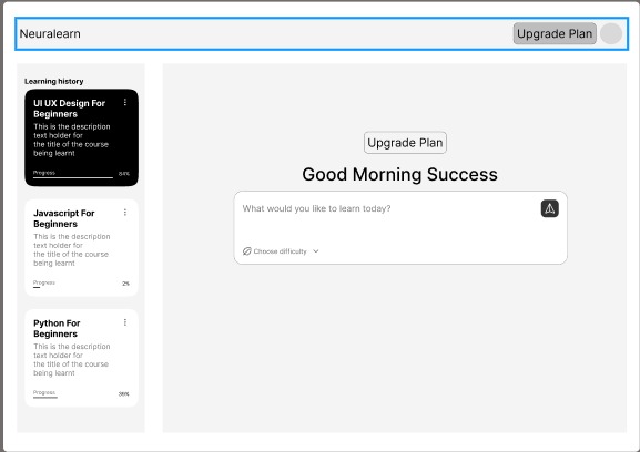 luisosas07's tweet photo. Exploring AI-powered learning tools! Our low-fidelity design concept focuses on simplicity, usability, and video-based lessons for seamless learning. Thoughts welcome! #LowFidelityDesign #UXDesign #DesignConcept" https://t.co/pfMcAQk6I7