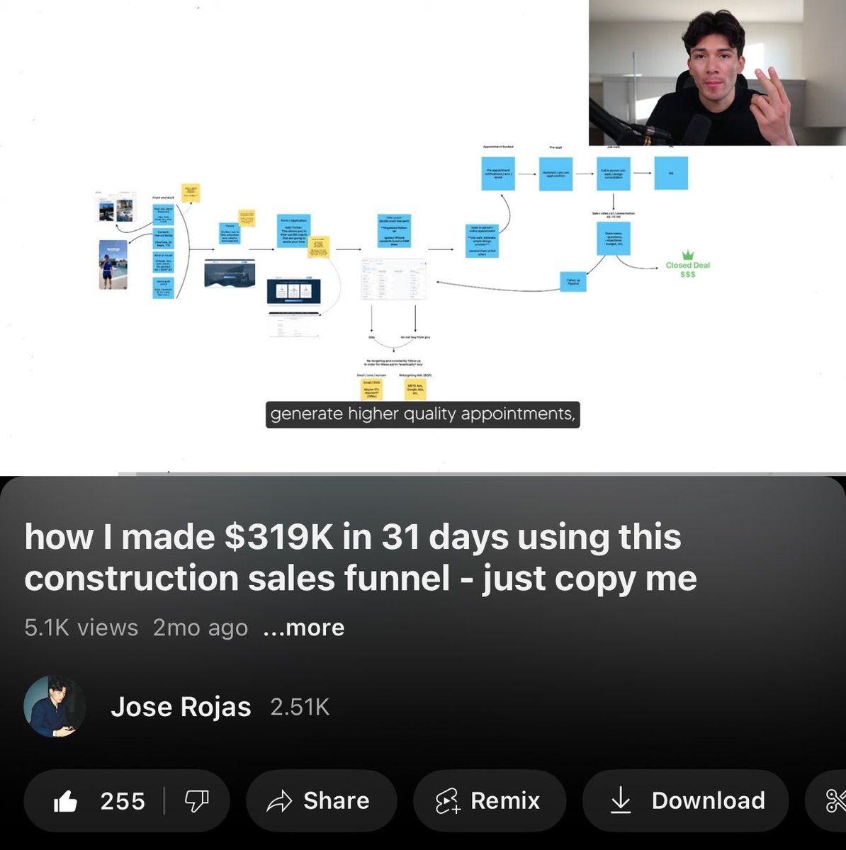 josextc's tweet image. Looking for a video editor for my YouTube channel: Business niche, whiteboard style, iPad style edits, raw style videos, Charlie Morgan, etc.

Similar to these two styles of videos on my channel. reply to this tweet follow and send me a message.

Show me examples of your work.