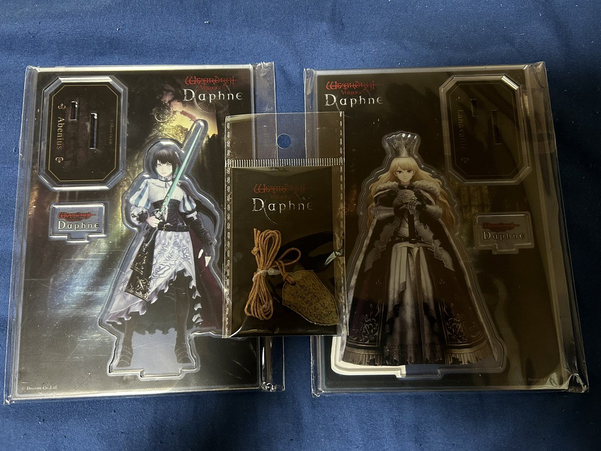 ウィザードリィ　ヴァリアンツ　ダフネ　イベント先行　認識票メタルタグ　無等級 Wizardry Variants Daphne】認識票メタルタグ：無等級【DRECOM
