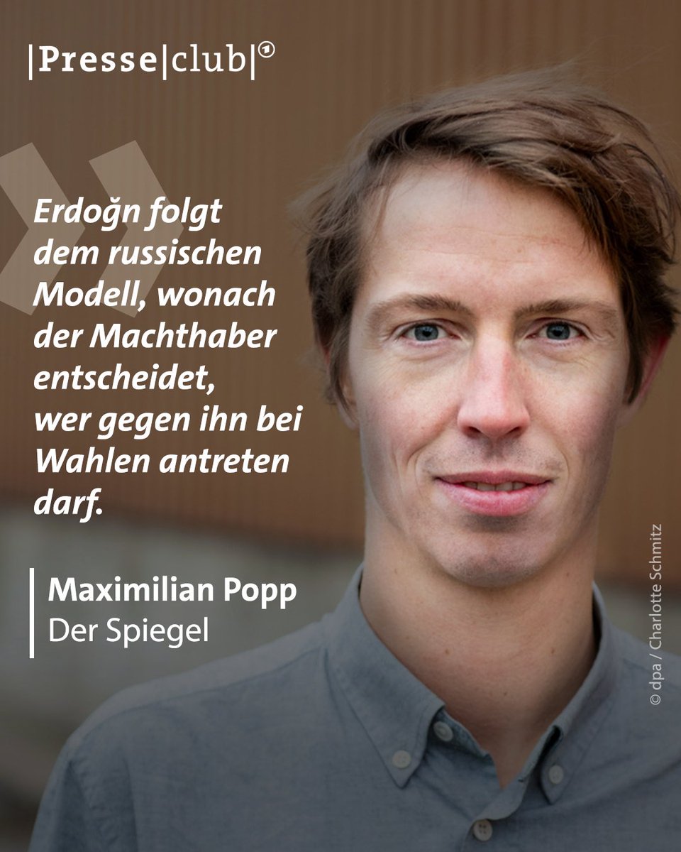 Presseclub (@ard_presseclub) on Twitter photo „Die türkische Demokratie ist schon lange nicht perfekt“, sagt <a href="/Maximilian_Popp/">Maximilian Popp</a>. Mit der Verhaftung des Istanbuler Oberbürgermeisters İmamoğlus habe Erdogan nun jedoch endgültig die Schwelle zur Diktatur überschritten. #presseclub „Die türkische Demokratie ist schon lange nicht perfekt“, sagt <a href="/Maximilian_Popp/">Maximilian Popp</a>. Mit der Verhaftung des Istanbuler Oberbürgermeisters İmamoğlus habe Erdogan nun jedoch endgültig die Schwelle zur Diktatur überschritten. #presseclub