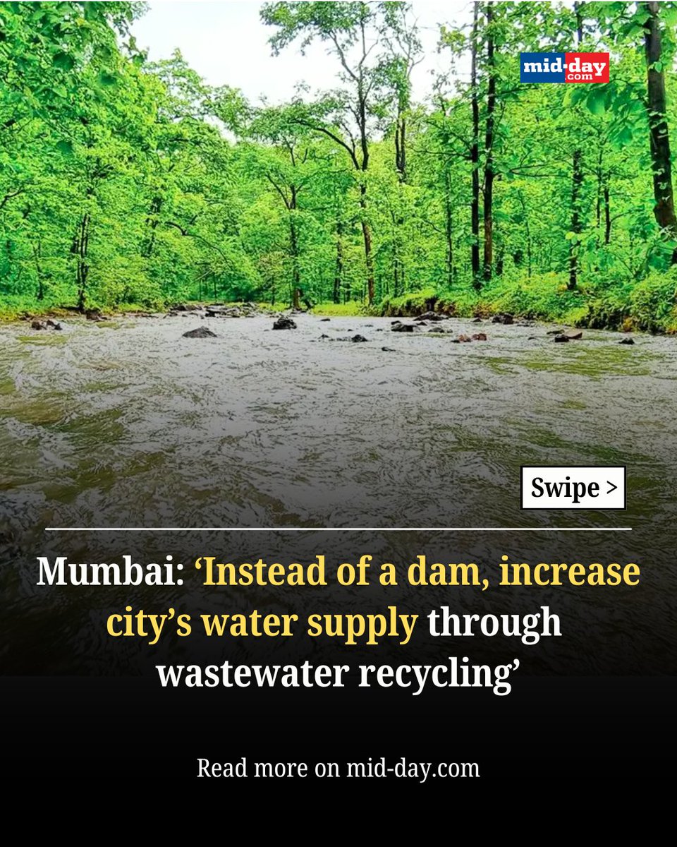 mid_day's tweet photo. Conservationists warn Tansa dam project will submerge UNESCO-listed forest and disrupt a vital wildlife corridor.
The Maharashtra government has prioritised the Gargai dam project, but wildlife conservationists warn it will be disastrous, submerging over three lakh trees and causing irreversible ecological damage.

By: @ranjeetnature  

Read more: https://t.co/d3Rdp5KlT9

#GargaiDam #wildlife #brihanmumbaimunicipalcorporation #mumbainews #mumbai