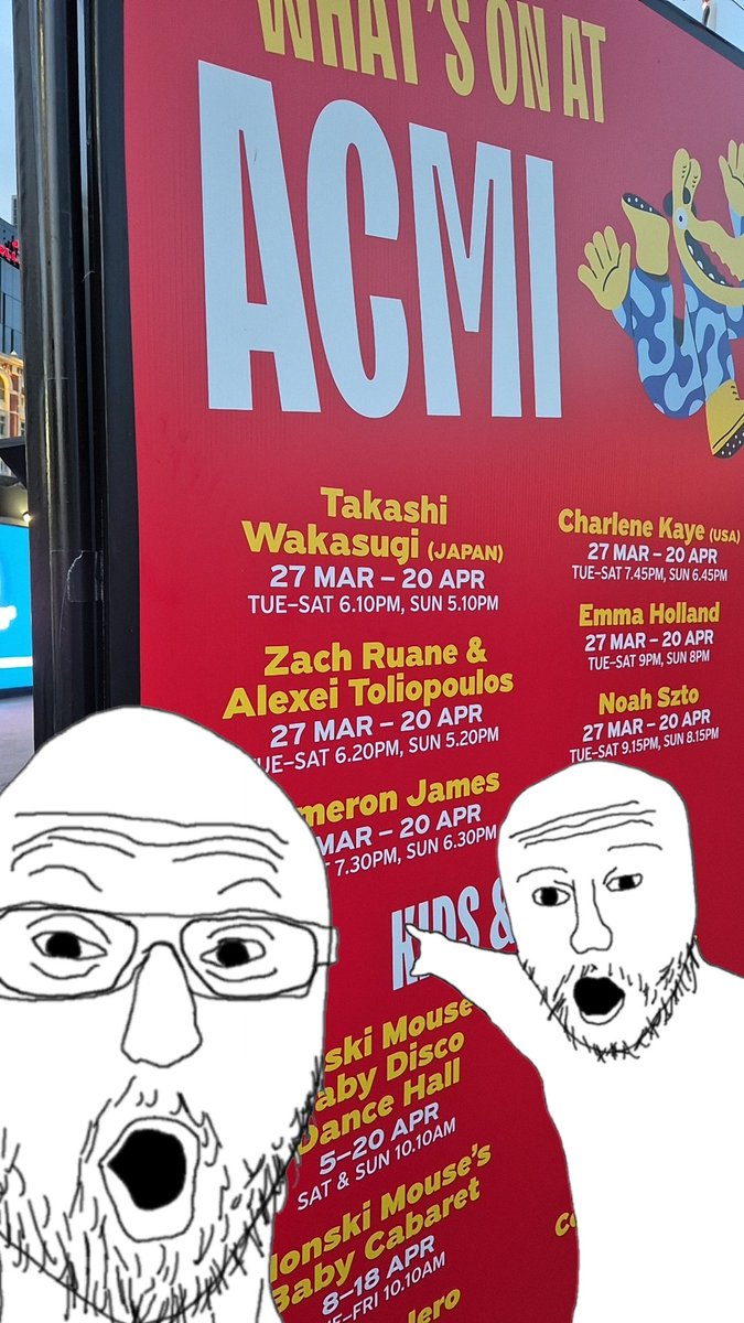 Aunty Donna OoC (@auntydonnaooc) on Twitter photo Went to see <a href="/ZacharyRuane/">Zachary Ruane 🪱</a> and <a href="/ThisisAlexei/">Alexei Toliopoulos</a>'s"Refused Classification" and if you like niche theatre about a show from the 2000's exclusively on SBS, then you'll love it! I now know too much about Fred Nile Went to see <a href="/ZacharyRuane/">Zachary Ruane 🪱</a> and <a href="/ThisisAlexei/">Alexei Toliopoulos</a>'s"Refused Classification" and if you like niche theatre about a show from the 2000's exclusively on SBS, then you'll love it! I now know too much about Fred Nile
