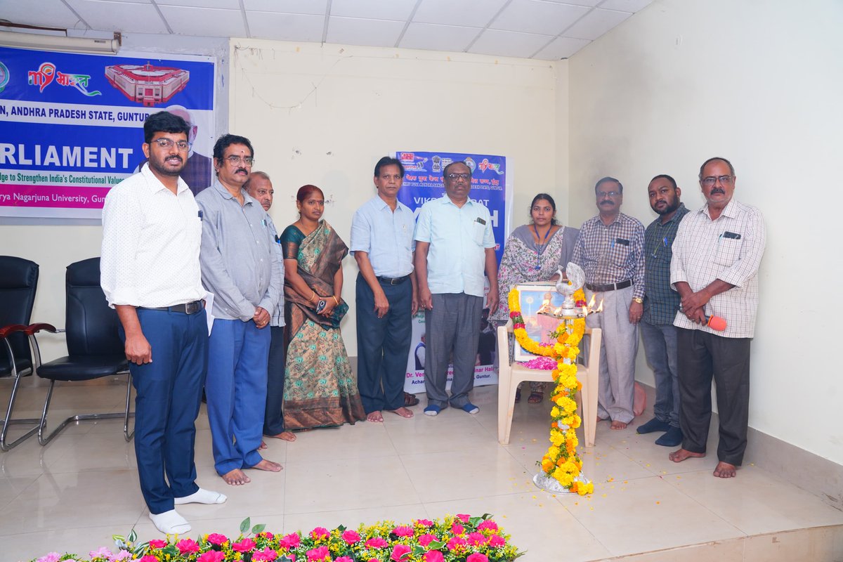 sdnyksap's tweet photo. #AndhraPradesh  State Level Viksit Bharat Youth Parliament https://t.co/vD7QeQqBOl