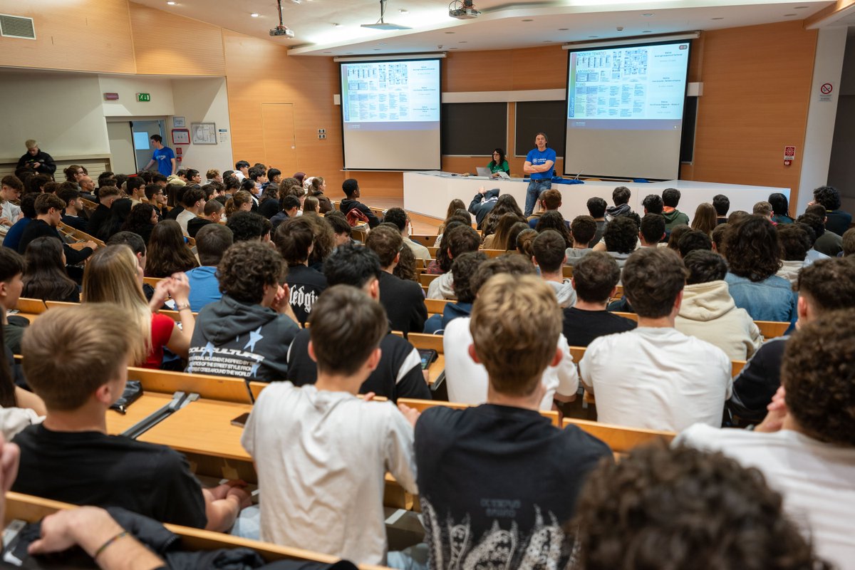 Oggi l'Open Day 2025. Il Politecnico di Milano si presenta alle future studentesse e ai futuri studenti. Benvenuti!

#PolimiOpenday #PolimiEducation