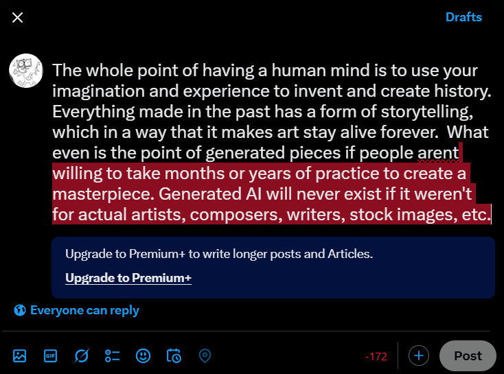 haxonxuu's tweet image. #fuckAI #SupportHumanArtists