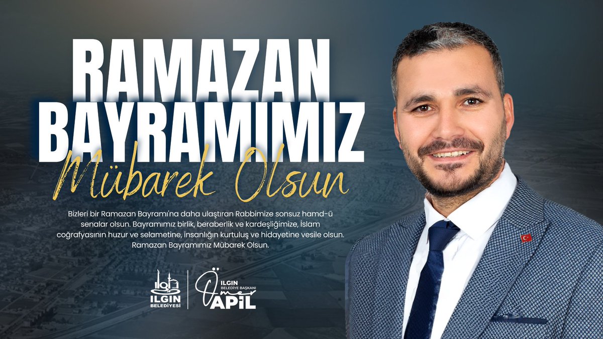 Manevi duyguları en üst seviyede hissettiğimiz Mübarek #Ramazan Ayını uğurlamaya hazırlanırken; #RamazanBayramı’na kavuşuyor olmanın sevinci içerisindeyiz.

Rabbim bizleri bu günlere tekrar kavuştursun inşallah. Ramazan Bayramımız Mübarek Olsun...
