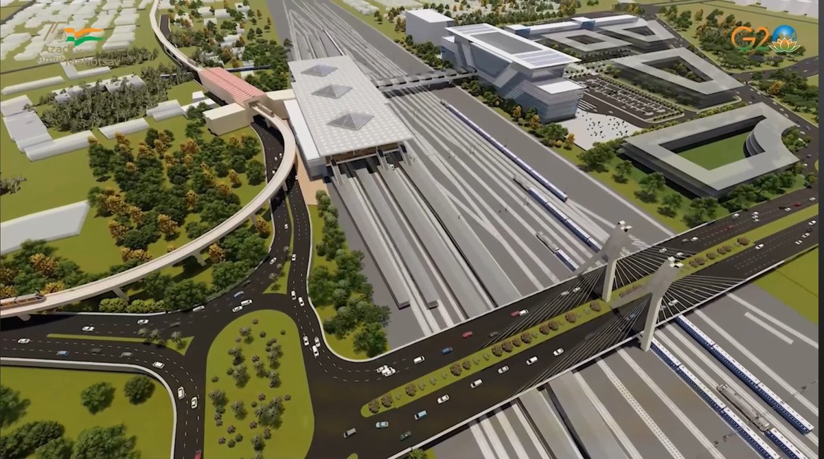 Siege4570's tweet image. Ajni Railway Station Redevelopment, Nagpur 🇮🇳

Keystone Infra Build - Globe Civil JV is executing this RLDA project on EPC mode at an estimated cost of ₹300 crore. Expected completion by 2026.  

(1/n)
#RailInfra #StationRedevelopment #AmritStations #Railways #Nagpur