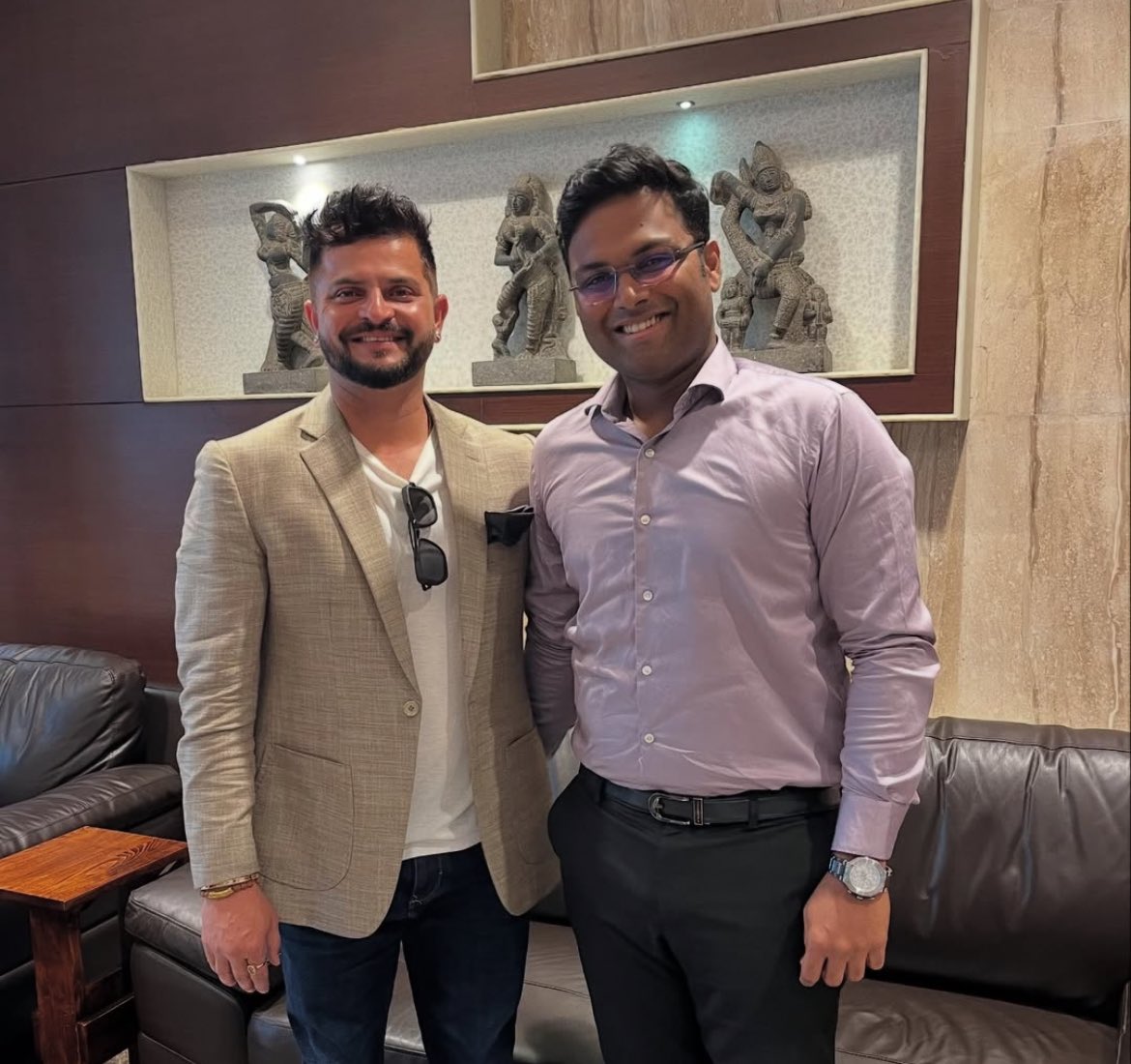 Rajkumar M, IFS (@rajkumar_ifs) on Twitter photo With Mr.IPL <a href="/ImRaina/">Suresh Raina🇮🇳</a>
His humility is as inspiring as his cricketing achievements. We had a great conversation. A true champion on and off the field! 🇮🇳
#CSK #IPL With Mr.IPL <a href="/ImRaina/">Suresh Raina🇮🇳</a>
His humility is as inspiring as his cricketing achievements. We had a great conversation. A true champion on and off the field! 🇮🇳
#CSK #IPL