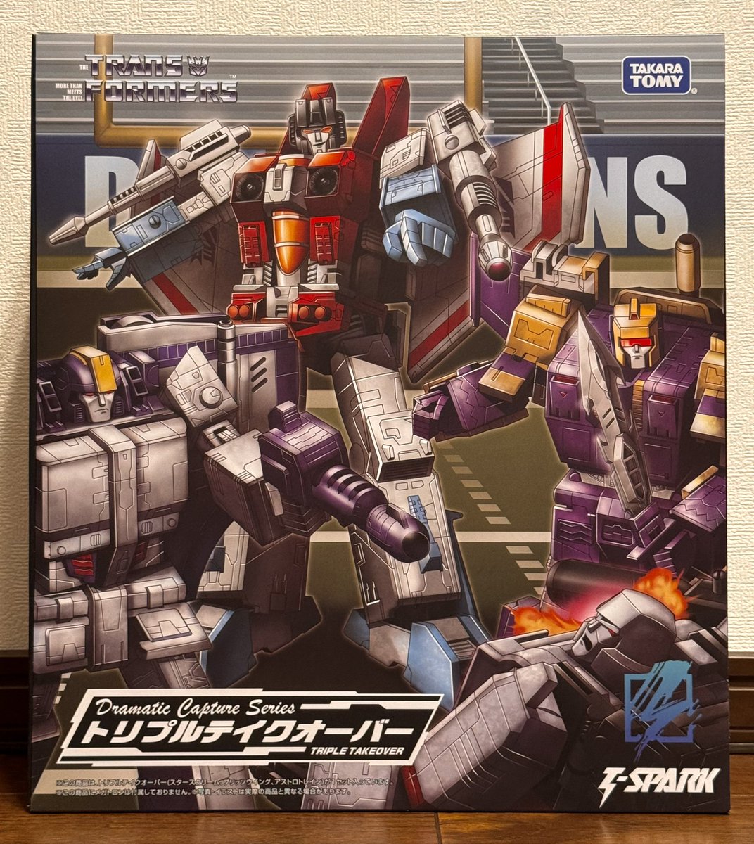 トリプルテイクオーバーのパッケージ良すぎる〜✨ 「トリプル