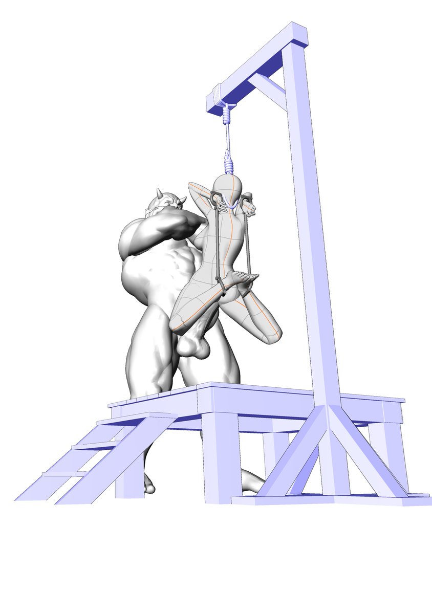 新しいエロシチュ
「ちん媚び絞首台」というものを考えました
オーガ等の体格が大きい種族のちんこで体が支えられている為
必死にちん媚びして萎えさせないようにしなければ首が締まっていってしまう仕組み
射精させられたら減刑 