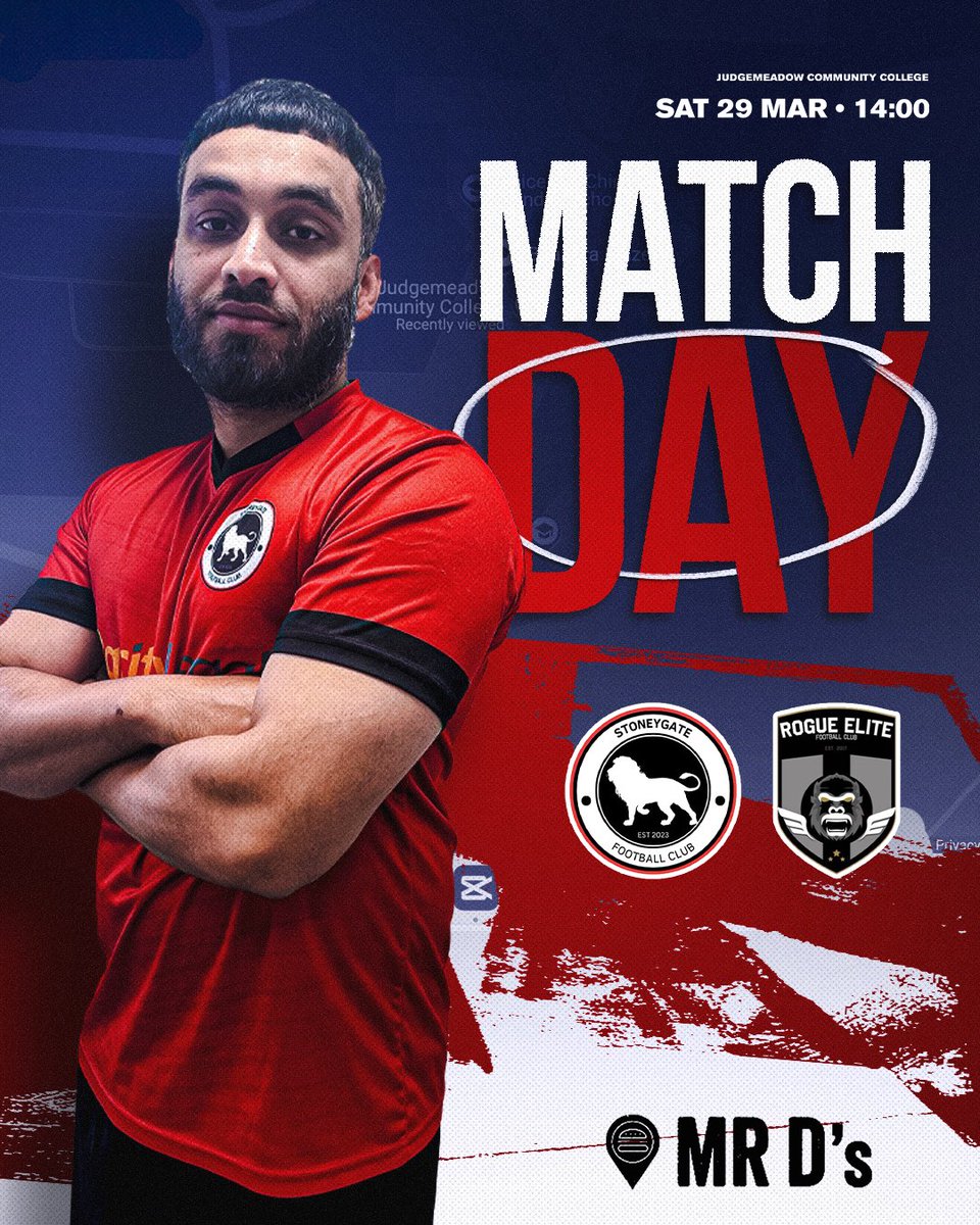 Stoneygate FC (@stoneygatefc) on Twitter photo ITS MATCHDAY!!π¨ #UpTheStoney
π <a href="/fc_rogue/">Rogue Elite FC</a>
ποΈ 29/03/2025
π 14:00pm
π <a href="/LeicsCFL/">LCFL Sponsored by Uptonsteel</a> League Cup Semi Final
ποΈ Judgemeadow Community College, Marydene Drive, LE5 6HP ITS MATCHDAY!!π¨ #UpTheStoney
π <a href="/fc_rogue/">Rogue Elite FC</a>
ποΈ 29/03/2025
π 14:00pm
π <a href="/LeicsCFL/">LCFL Sponsored by Uptonsteel</a> League Cup Semi Final
ποΈ Judgemeadow Community College, Marydene Drive, LE5 6HP