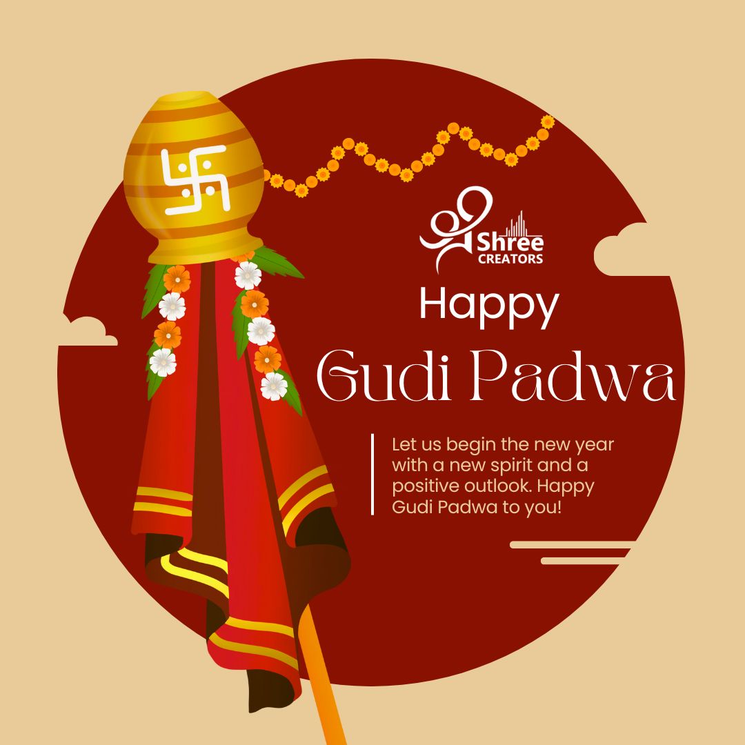 ShreeCreators's tweet photo. 🌸✨ Happy Gudi Padwa! ✨🌸

May this Gudi Padwa bring joy, prosperity, and new beginnings into your life! 🎊

Wishing you all a blessed and prosperous New Year from Shree Creators! 🙏🏼💐

#HappyGudiPadwa #ShreeCreators #NewBeginnings #FestiveVibes https://t.co/nzEdqbyumE