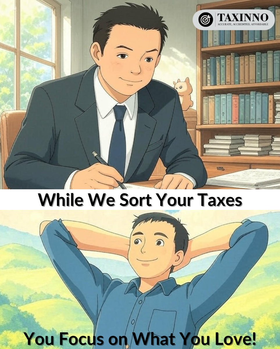 taxinno1's tweet photo. Let us handle the numbers, so you can focus on what truly matters. 🧑💻💖 #TaxTimeMadeEasy
Contact Us: 9810876548/Visit: https://t.co/XiZWiWi87t
#TaxHelp #FocusOnWhatYouLove #StressFreeTaxes #Ghibli #ghiblistudio #GhibliVibes #TaxesMadeSimple #PeaceOfMind #Taxtips #TAXINNO https://t.co/r08q8mbCWu