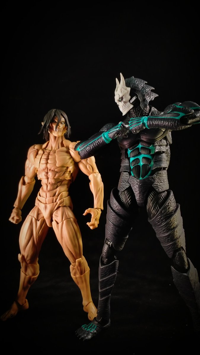 JmaJoshua's tweet photo. Looks like I'm entering the world of Kaijus...
Upcoming reviews: Revoltech Eren Yeager, S.H. Figuarts Kaiju no.8, Kikoru Shinomya and Soshiro Hoshina
#kaijuno8 #aot #shingekinokyojin #revoltech #shfiguarts #revoltech #kikorushinomiya #anime #ACTIONFIGURES #jmanimation https://t.co/ApWHgGGjyB
