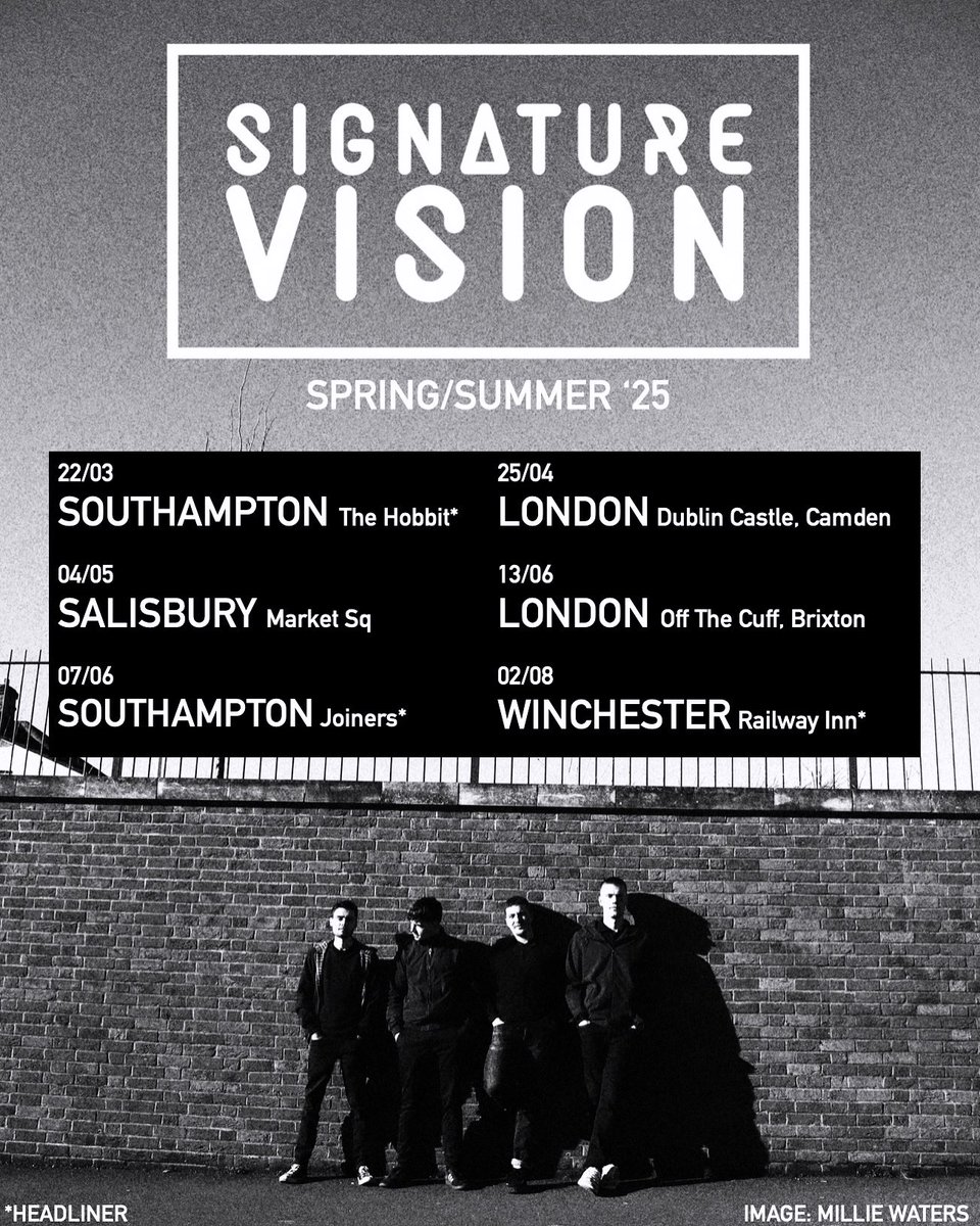 Signature Vision (@sv_242) on Twitter photo SPRING/SUMMER ‘25
There’ll be more to add to this list. Catch us wherever you can and we’ll see you out on the road ☀️ SPRING/SUMMER ‘25
There’ll be more to add to this list. Catch us wherever you can and we’ll see you out on the road ☀️