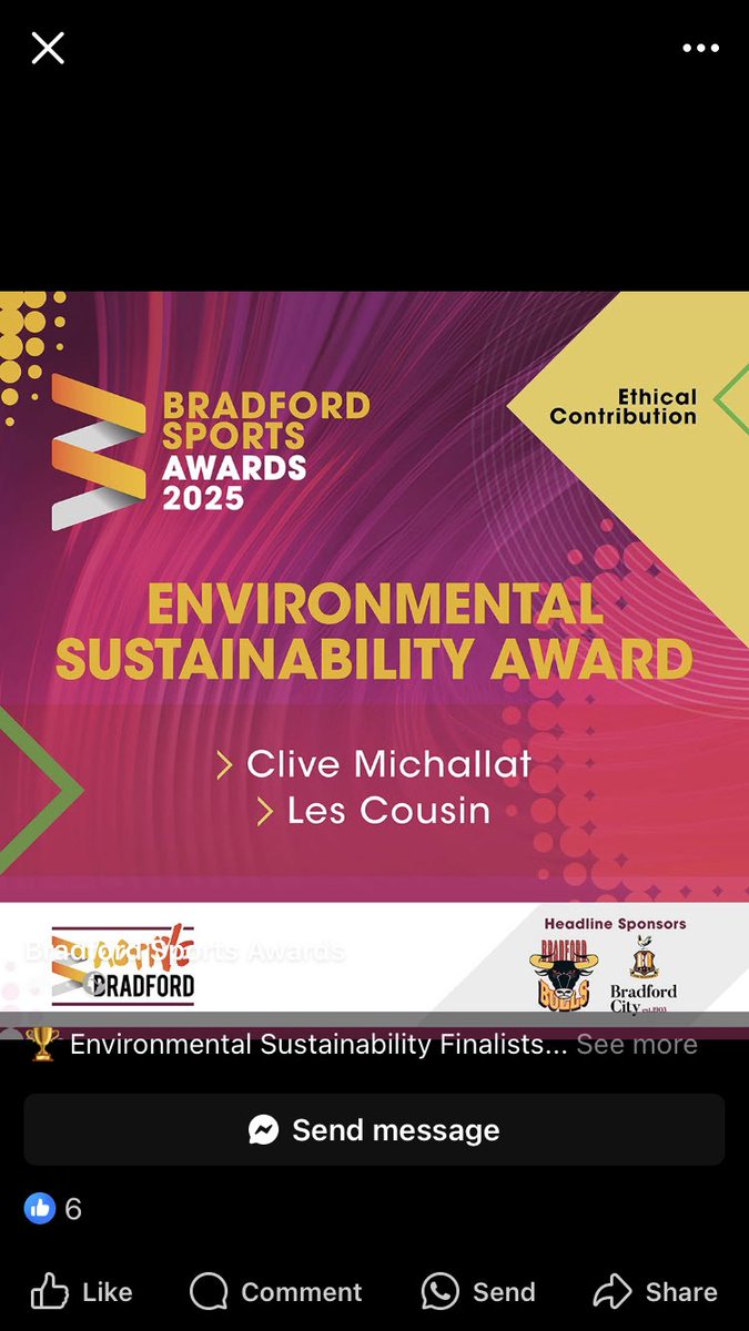 clive mich (@clivemichallat1) on Twitter photo <a href="/ActionForSport/">Action For Sport</a> were pleased to be nominated for the Environmental Sustainability Award.
If there is any companies out there who might think we fit with their CSR then please get in touch with me.
C.michallat@actionforsport.org.uk
<a href="/Active_Bradford/">Active Bradford</a> <a href="/ActionForSport/">Action For Sport</a> were pleased to be nominated for the Environmental Sustainability Award.
If there is any companies out there who might think we fit with their CSR then please get in touch with me.
C.michallat@actionforsport.org.uk
<a href="/Active_Bradford/">Active Bradford</a>