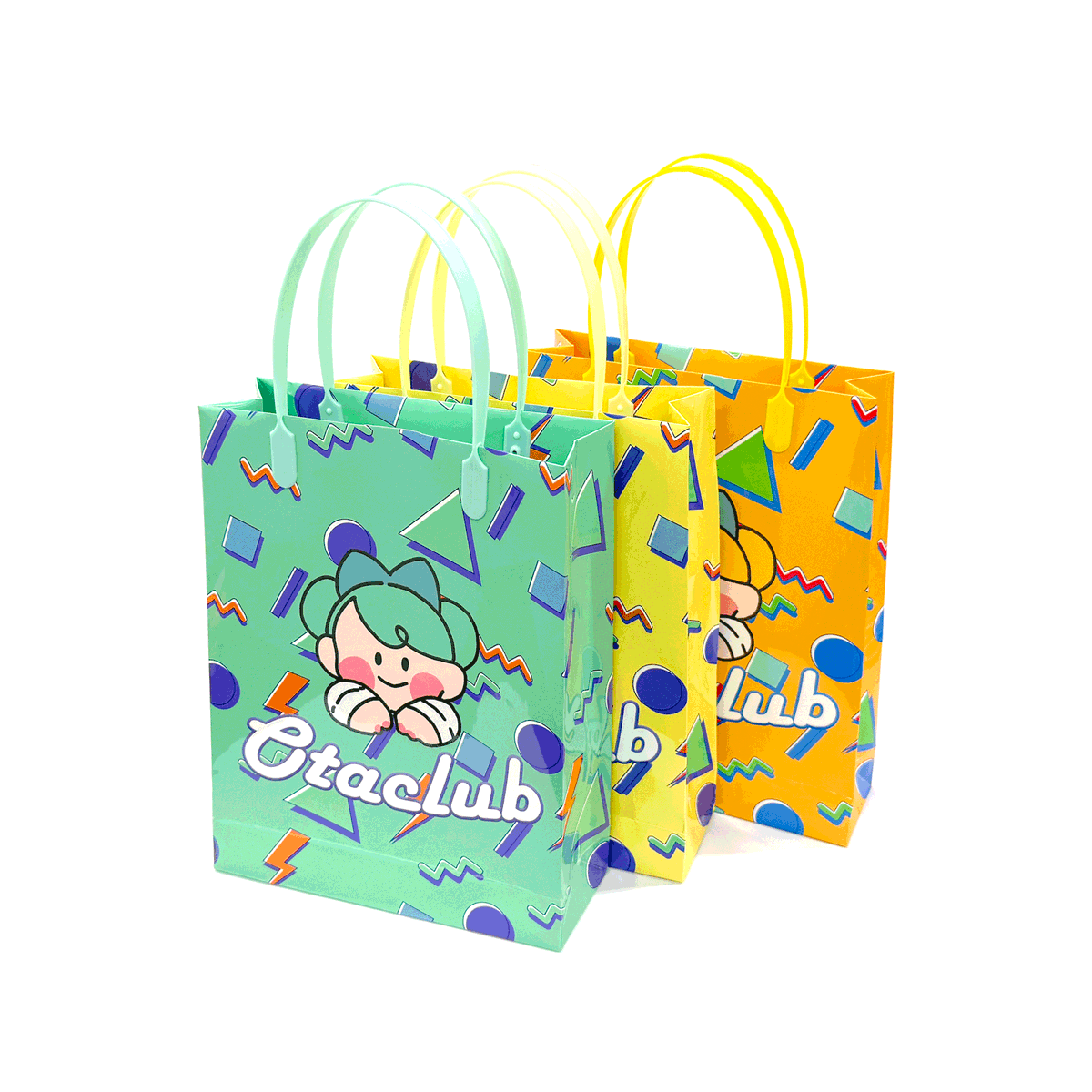 otaclub's tweet photo. 【新商品開発中】明日には紙袋が実装される予定です！よろしくお願いいたします！