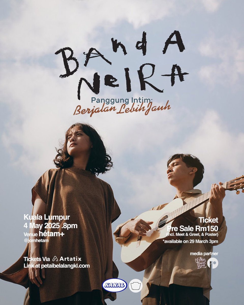 Tix live now via link 🔗 

artatix.co.id/event/banda-ne…