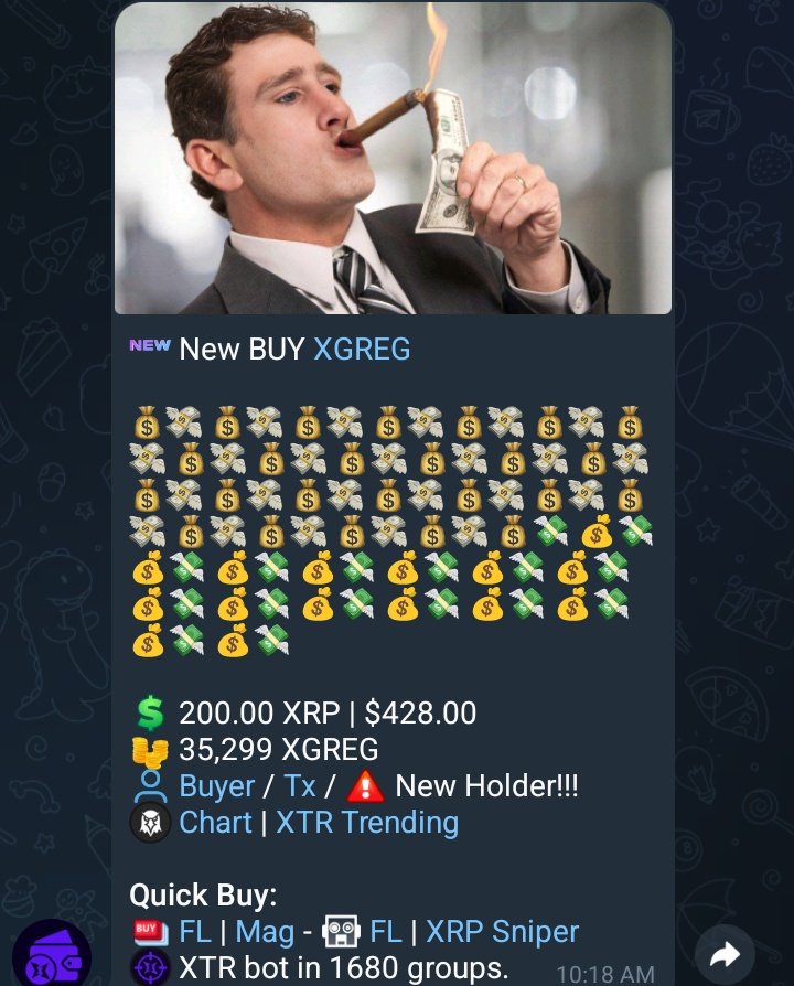 Chads woke up and decided to take action on $XGREG believing in the process and also being the process, nice having you onboard chad more things are being planned and only the army is getting that privilege 

firstledger.net/pair/584752454…