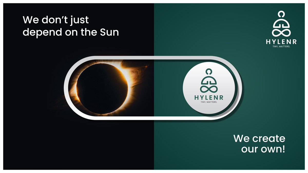 hylenrinc's tweet photo. Solar eclipses may block the Sun, but not our power!

At #Hylenr, we don’t just rely on the Sun—we recreate its brilliance with fusion-powered #LENR for clean, safe, and limitless energy anytime, anywhere.

#SolarEclipse2025 #CleanEnergy #FusionTech #LimitlessPower #GreenTech https://t.co/h46WKHMoQ3