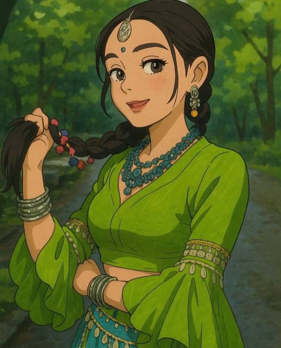 Aashka in Ghibli Art

#KaveriPriyam #GhumHaiKiskeyPyaarMeiin 
#Ghibli #GhibliArt