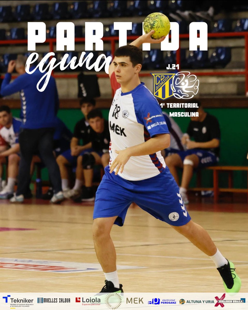 EibarEskubaloia's tweet photo. π₯ #TerritorialMasc Gure Senior B mutilak gaur 13:15etan HONDARRIBIAN!
π HONDARRIBIA ESKUBALOIA
#gipuzkoaeskubaloia #seniormasc https://t.co/npV84MyDnN