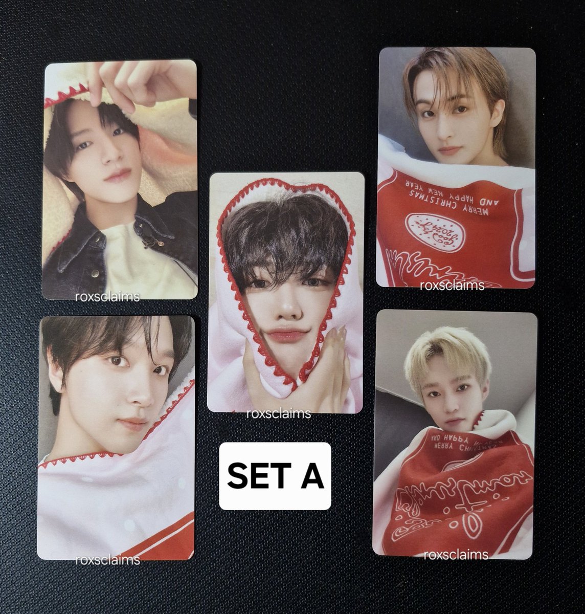 wts lfb ph

nct dream 2024 pink christmas pcs
— 800 set (5 pcs)
— PAYO or 3 days reservation
— clean and onhand
— can look for kahati but i will only ship in 1 address

t. jaemin pout jeno mark renjun haechan chenle
