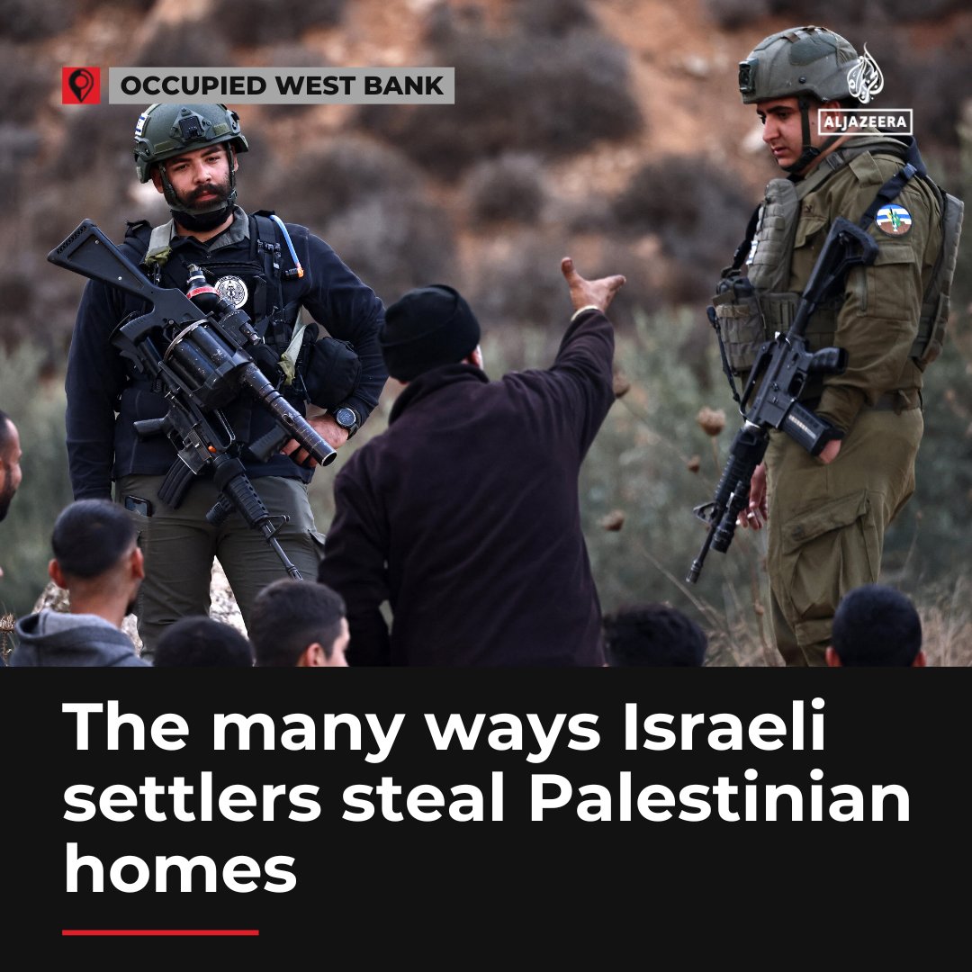 Since Israel began its war on Gaza in October 2023, its far-right government has stepped up land annexations and evictions in the West Bank, rights groups, local monitors and analysts told Al Jazeera aje.io/ohbxwu