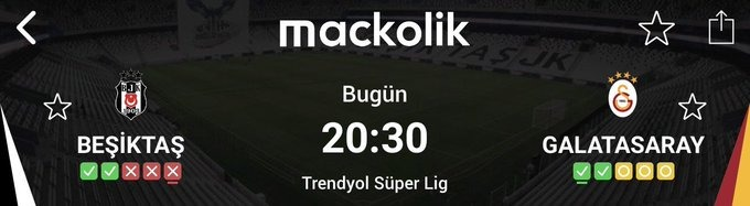 Beşiktaş - Galatasaray maçının skorunu doğru tahmin eden 3 takipçime büyük bayram ödülleri yollayacağım. 

Beğeni atmanız yeterlidir.