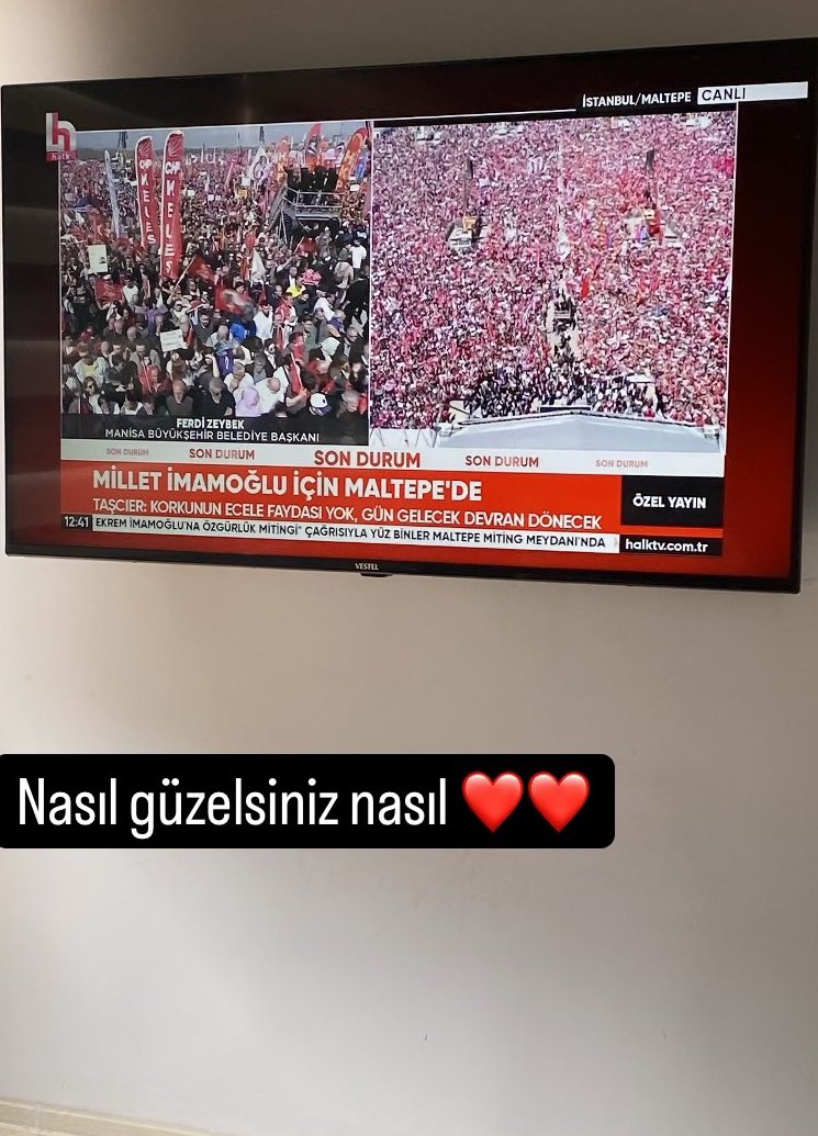 Ah umut doldu içim 🌼🌼🌼 #maltepemitingi