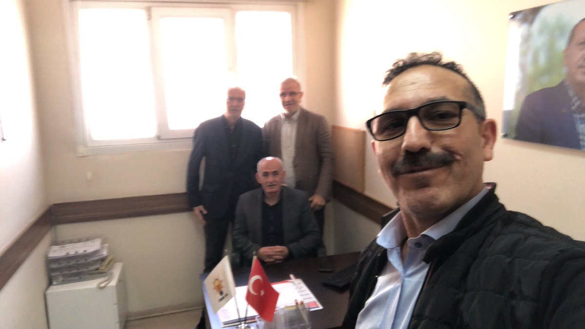 İlçede nöbetçi başkanını ziyarete gel