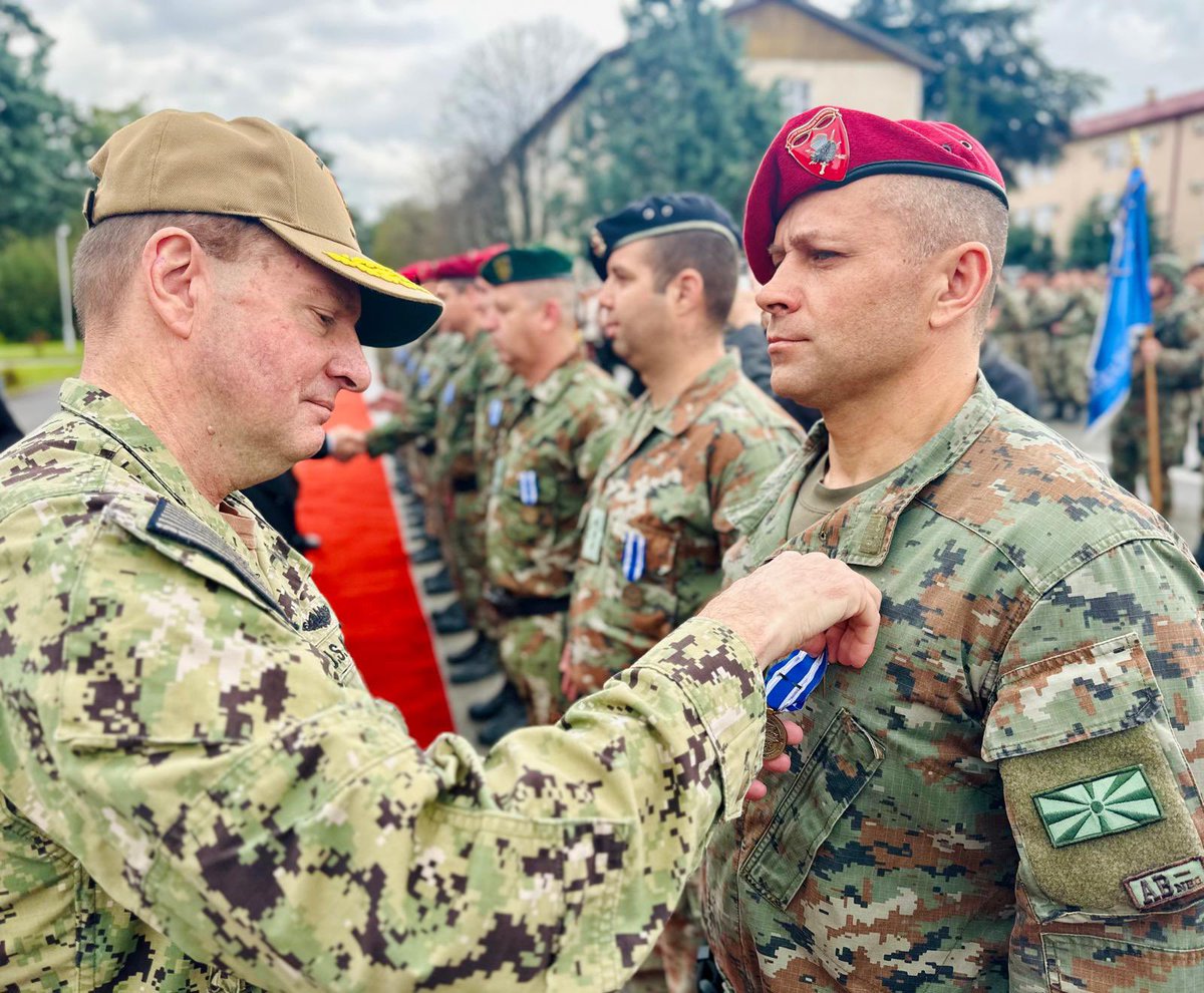 Honored to join the ceremony marking 5 years of North Macedonia’s #NATO accession. We are proud to celebrate this important milestone together, standing shoulder to shoulder in pursuit of a safer future for all. #WeAreNATO #StrongerTogether