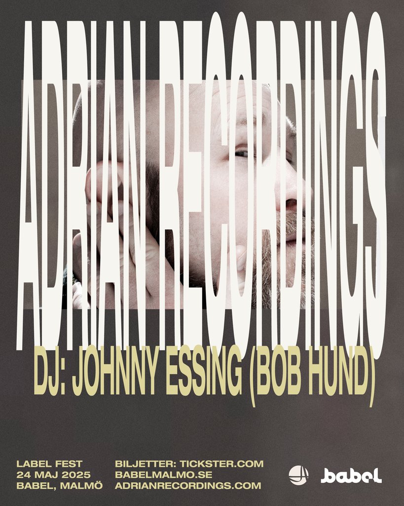 babelmalmo's tweet image. This just in!! Johnny Essing från bob hund kommer och spelar skivor när Adrian Recordings ställer till med Label Fest! Live på scen ser vi MFMB Agitator och Spunsugar! En mäktig kväll! 

Biljetter ute nu --&amp;gt; secure.tickster.com/tfg83p47pdtftaf