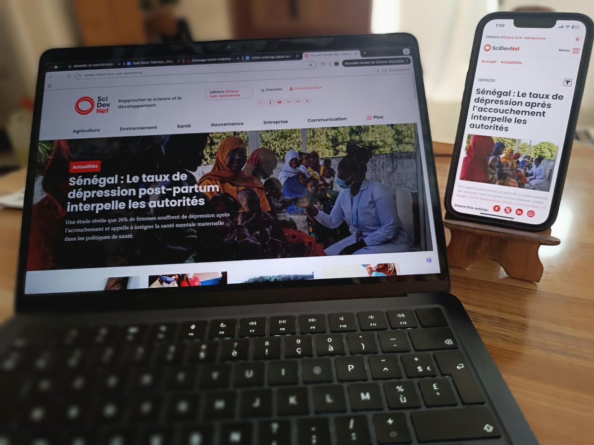🇸🇳😔La dépression #postpartum, une étude scientifique en parle. 

Je vous explique !

Imaginez une jeune femme que nous choisissons de nommer Awa, qui vient d’accoucher de son premier enfant. 

Tout le monde autour d’elle célèbre la naissance, mais Awa, elle, se sent triste,