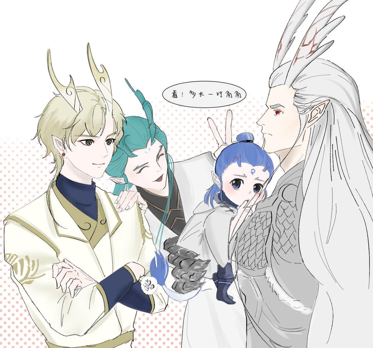 EIRLYSYLVIA's tweet photo. 是团宠饼饼。
cr：hanafafa
#敖光  #敖丙  #AoGuang  #AoBing 
#NeZha2 #哪吒2  #哪吒之魔童闹海 https://t.co/FIh7q3sIL9