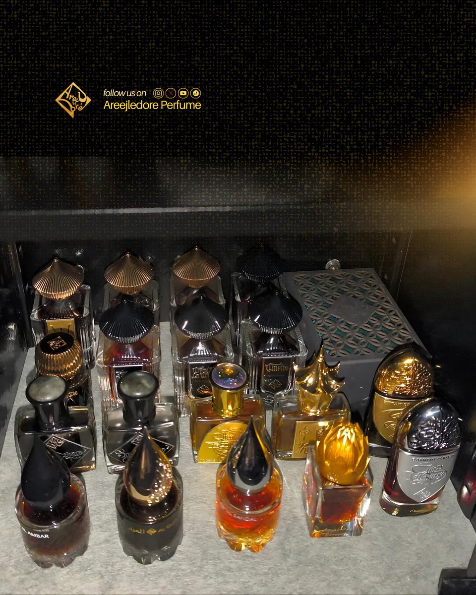 areejledore's tweet photo. Which one for today? :)
📷 @custodia_libertatis_perfume
#Areejledoreperfume
#perfume #natural #selfmade #handmade #artisan #obscurus #clarus #fragrance #beauty #art #scent #nature #success #musk #ambergris #oud #civet #design #artist #custodialibertatis https://t.co/TjNwtyqPxe